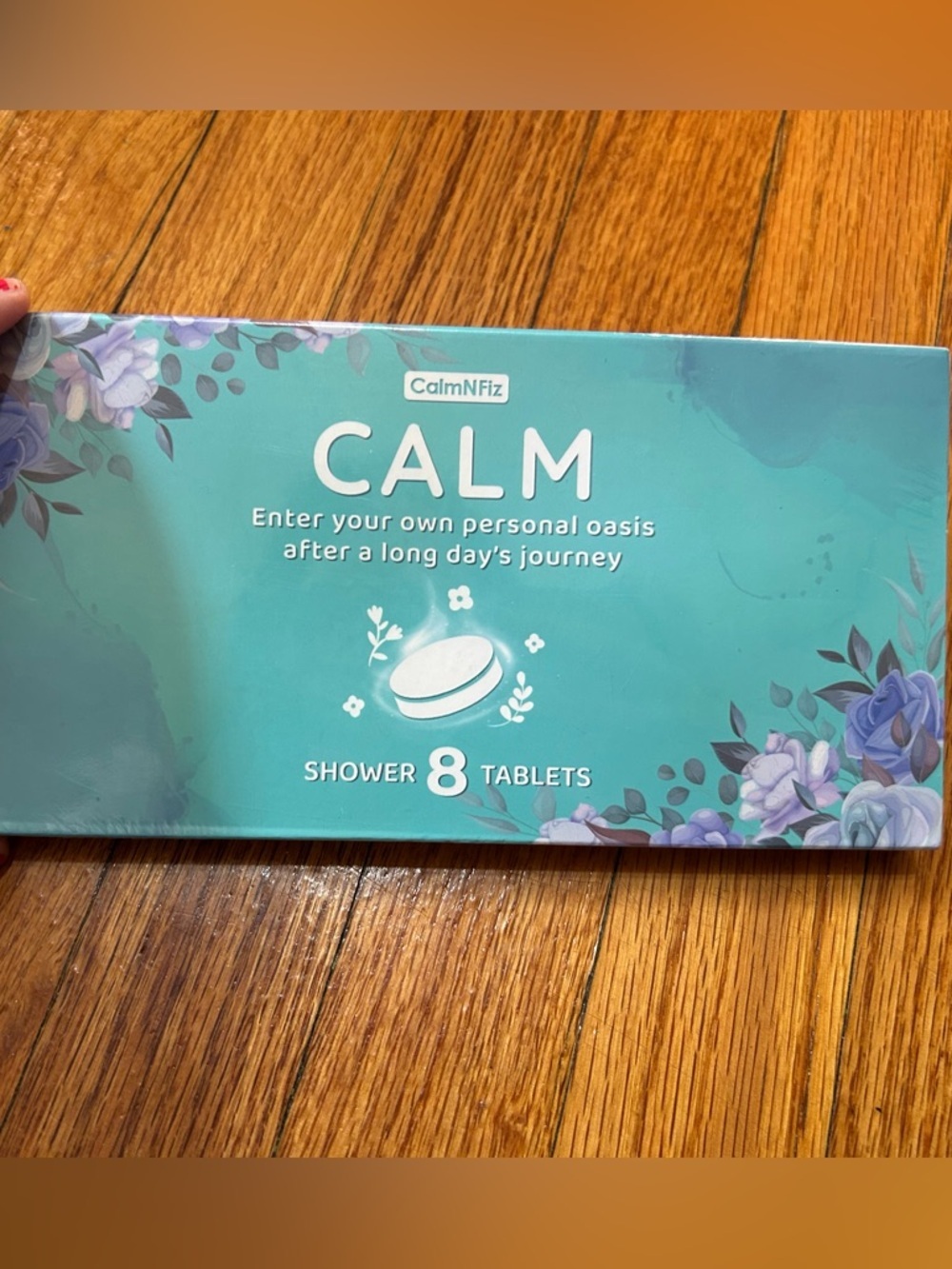 CALM by CalmNFiz 8 Shower Tablets Lemon Lavender Rose Ocean Vanilla + Other